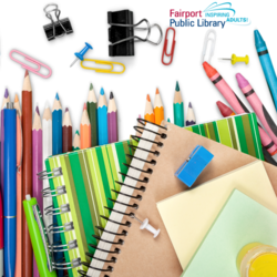 "Stock Up" Pop-Up Shop: FCSD Sustainability Committee (FREE School Supplies)