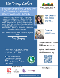 Wine Country Luncheon - Business Legislative Update