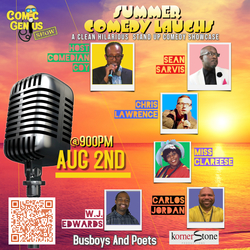 Comic Genius Show: Summer Comedy Laughs Showcase