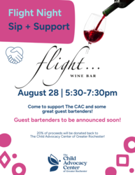 Sip & Support: The Child Advocacy Center of Greater Rochester