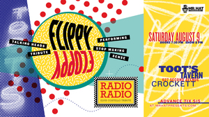 Flippy Floppy and Radio Radio at Toot's Tavern