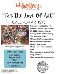 Lamorinda Arts Council: Call for Artists "For the Love of Art"