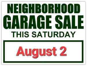 Annual Neighborhood Yard Sale/40272