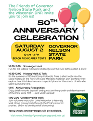 Governor Nelson State Park 50th Anniversary Celebration
