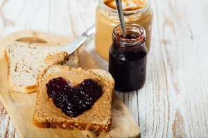 PB&J Time with One Heart