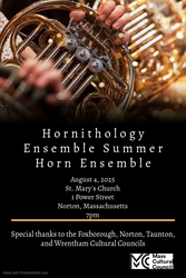 Hornithology Ensemble Summer Horn Ensemble