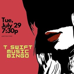 Taylor Swift Music Bingo
