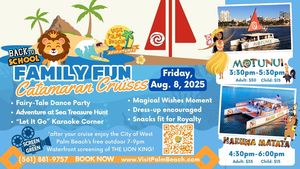 Back to School Family Fun Catamaran Cruises