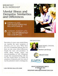 Breakfast & CEU Workshop at Juniper Village at Williamstown