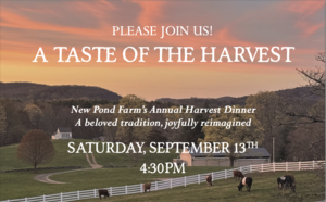 New Pond Farm Education Center's A Taste of the Harvest