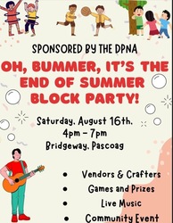 Oh Bummer, It’s the End of Summer Block Party