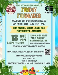 Benefit for Canandaigua Town Democrats