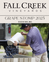 Grape Stomp at Fall Creek Vineyards at Driftwood August 31