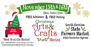2025 Midlands Christmas Arts & Crafts Market @ The SC State Farmers Market