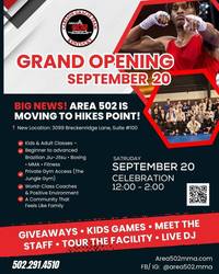 Area 502 MMA Grand Opening
