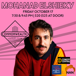 MOHANAD ELSHIEKY  presented by Commonwealth Comedy Club