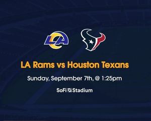 LA Rams vs Houston Texans Tickets