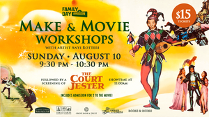 Family Day Summer Art Workshops - The Court Jester flower hats