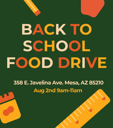 Back-To-School Food Drive
