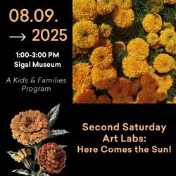 Second Saturday Art Labs – Here Comes the Sun!