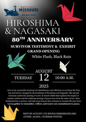 HONORING 80 YEARS SINCE THE ATOMIC BOMBINGS OF HIROSHIMA AND NAGASAKI
