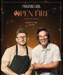 Open Fire Dinner Series at Mayfair Grill