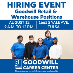 Goodwill Hiring Event