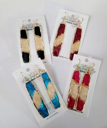 Make Your Own Resin Dangle Earrings