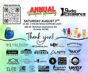 1st Annual Backpack Giveaway