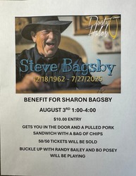 Benefit Dance for Steve Bagsby wife, Sharon
