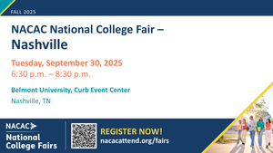 NACAC National College Fair - Nashville