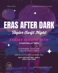 Eras After Dark: Taylor Swift Night at Blinder's