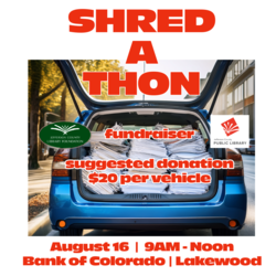 Shred-A-Thon at Bank of Colorado Lakewood