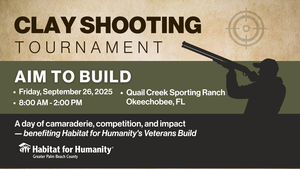 Aim to Build: Inaugural Sporting Clay Tournament in support of Veterans Build 2025