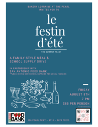 Bakery Lorraine presents “Summer Feast at the Pearl”