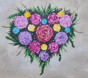 "Bouquet of Love" In-Studio Paint Party!