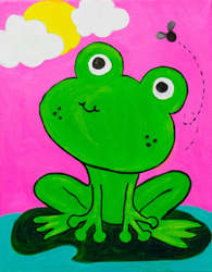 "Froggy" In-Studio Paint Party!