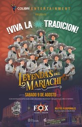 Músicos De Mariachi De Renombre Mundial Actuarán Juntos En El Escenario El Sábado 9 De Agosto