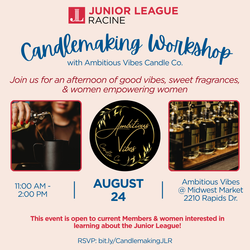 Candlemaking Workshop with Junior League of Racine