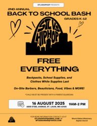 STLVSHIPHOP's 2nd Annual Back to School Bash