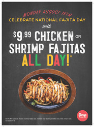 Celebrate National Fajita Day at Chevys