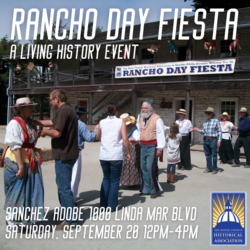 Rancho Day Fiesta: Free Event at Sanchez Adobe