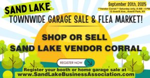 Shop or Sell at Sand Lake’s Biggest Community Sale Weekend