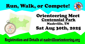 Orienteering Meet at Centennial Park!: Find Your Way with Map and Compass.