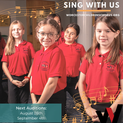 Worcester Children's Chorus Auditions