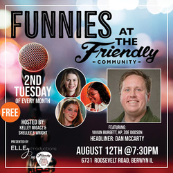 Funnies at the Friendly FREE Comedy Show