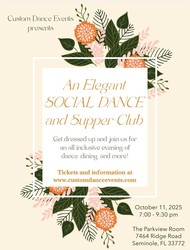 An Elegant Social Dance and Supper Club