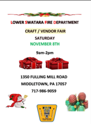 Lower Swatara Fire Department Craft and Vendor Fair