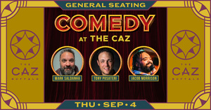 Comedy at The Caz featuring Tony Pusateri, Mark Saldanha, Jacob Morrison