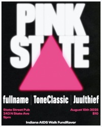PINK STATE - Indiana AIDS Walk fundraiser: fullname / ToneClassic / Juulthief